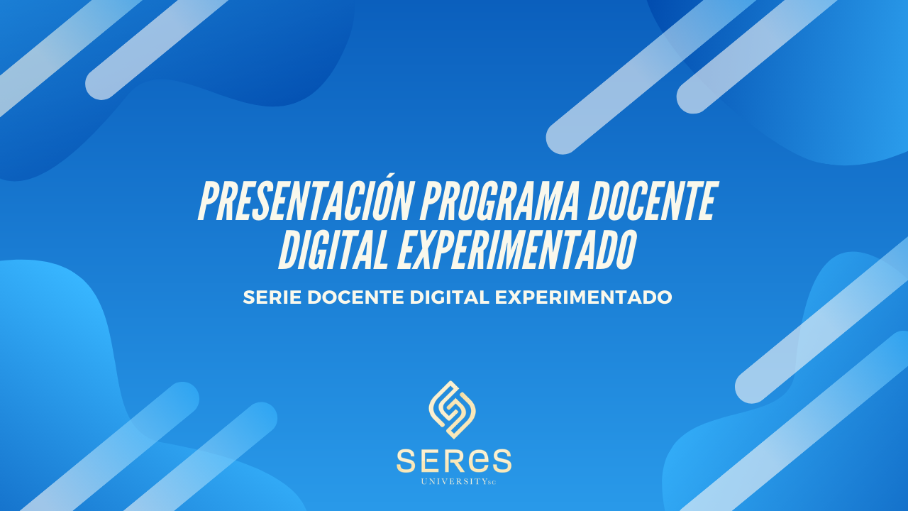 Presentación del programa Docente Digital Experimentado
